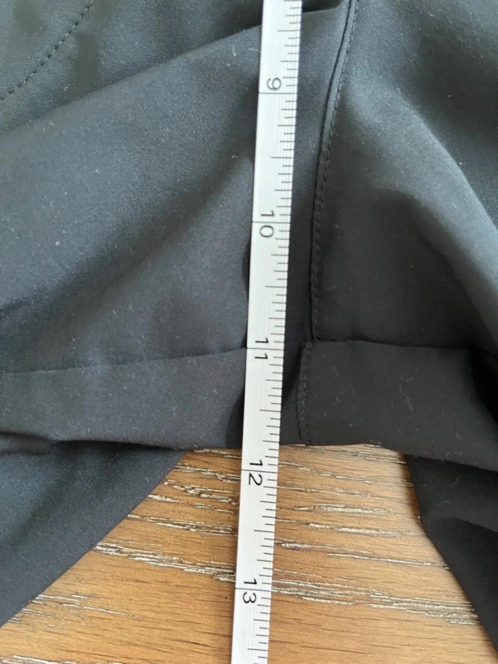 Nike Black Athletic Running Shorts with Reflective Swoosh - Picture 12 of 16